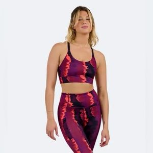 Me Undies Set- Leggings (XL) and Tie Dye Bralette (2x)